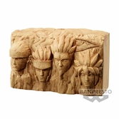 Naruto - monument des hokage - figurine 18cm