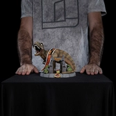 Jurassic park figurine mini co. pvc t-rex illusion deluxe 15 cm