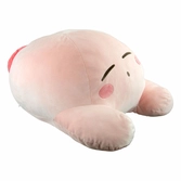 Kirby peluche mocchi-mocchi point méga - kirby sleeping 60 cm