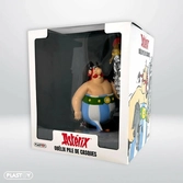 Asterix statuette obelix stack of helmets and idéfix