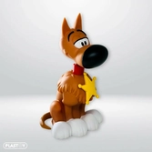 Lucky luke tirelire pvc rantanplan