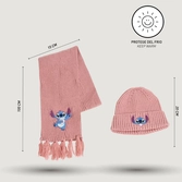 Stitch - set bonnet  + echarpe - 2 pc