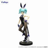 Hatsune miku statuette pvc bicute bunnies street violet color ver. 30 cm