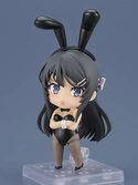 Rascal does not dream of bunny girl senpai figurine nendoroid mai sakurajima: bunny girl ver. 10 cm