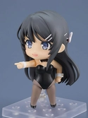 Rascal does not dream of bunny girl senpai figurine nendoroid mai sakurajima: bunny girl ver. 10 cm