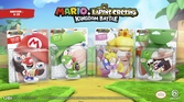 Figurine Mario + Lapins Crétins Kingdom Battle : Lapin Luigi - 8 cm