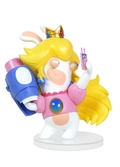 Figurine Mario + Lapins Crétins Kingdom Battle : Lapin Peach - 8 cm