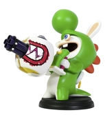Figurine Mario Lapins Crétins Kingdom Battle : Lapin Yoshi - 16,5 cm
