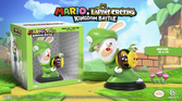 Figurine Mario + Lapins Crétins Kingdom Battle : Lapin Luigi 16,5 cm