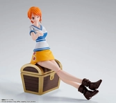 One piece - nami romance dawn" - figurine s.h. figuarts 14cm"