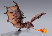 Monster hunter - rathalos 20 anniv." - figurine s.h. monsterarts 40cm"