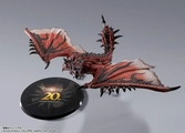 Monster hunter - rathalos 20 anniv." - figurine s.h. monsterarts 40cm"