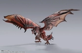 Monster hunter - rathalos 20 anniv." - figurine s.h. monsterarts 40cm"