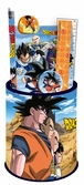 Dragon ball z - set de papeterie + pot à crayon - 7pc.