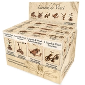 Display - 12 x mini set da vinci en bois