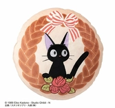Kiki la petite sorciere - jiji couronne de pain - coussin 35x35cm