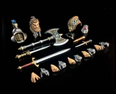 Mythic legions: rising sons figurine attlus the conqueror ver. 2 15 cm