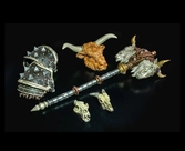 Mythic legions: rising sons figurine regarionn (ogre-scale) 23 cm