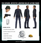 The expanse figurine detective josephus miller 20 cm