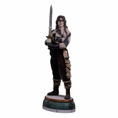 Conan le barbare statuette elite series 1/2 conan warpaint edition 116 cm