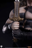 Conan le barbare statuette elite series 1/2 conan warpaint edition 116 cm