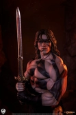 Conan le barbare statuette elite series 1/2 conan warpaint edition 116 cm
