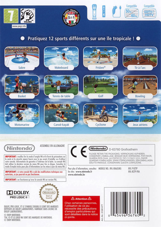 Wii Sports Resort (Nintendo Selects) for Nintendo Wii