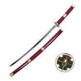 Katana en bambou - inspiré de roronoa zoro sandai kitetsu (one piece)