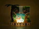 Pokemon - bulbizarre - diaporama lumineuse led