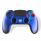 Manette sans fil pour ps4 avec prise jack pour casque - metal blue