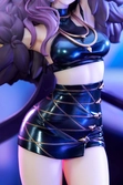 League of legends statuette pvc 1/7 k/da evelynn 27 cm