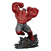 Marvel statuette premium format red hulk: thunderbolt ross 74 cm