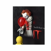 Figura poster 3d pennywise & georgie it(2017)