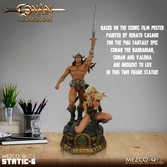 Conan statuette 1/6 pvc static-6 conan the barbarian (1982) 63 cm
