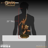 Conan statuette 1/6 pvc static-6 conan the barbarian (1982) 63 cm