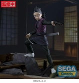 Demon slayer: kimetsu no yaiba xross link anime statuette pvc genya shinazugawa -swordsmith village arc- 15 cm