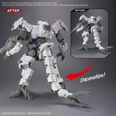 Gundam - customize material (decoration parts 1 gray) - model kit