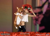 Cowboy bebop - ed & ein - statuette 1/8 28cm