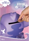 Lilo & stitch - stitch couleur lilas" - tirelire 44cm"