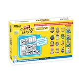 Minions - bitty pop 4 pack 2.5cm - jeune gru