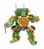 Transformers x teenage mutant ninja turtles figurine party wallop 18 cm