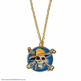 One piece pendentif et collier luffy
