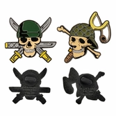 One piece pack 2 pin's zoro & usopp