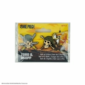 One piece pack 2 pin's zoro & usopp