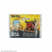 One piece pack 2 pin's nami & arlong