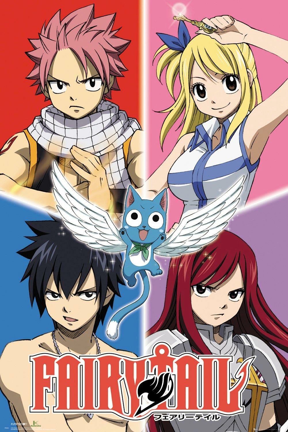 FAIRY TAIL Poster 61X91 Quad