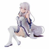 Re:zero starting life in another world statuette pvc melty princess emilia palm size 9 cm