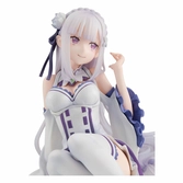 Re:zero starting life in another world statuette pvc melty princess emilia palm size 9 cm