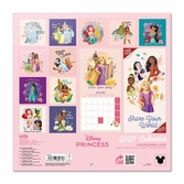 Disney - princesses - calendrier mural 2025