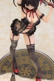 Date a live statuette 1/7 kurumi tokisaki lingerie ver. black 24 cm